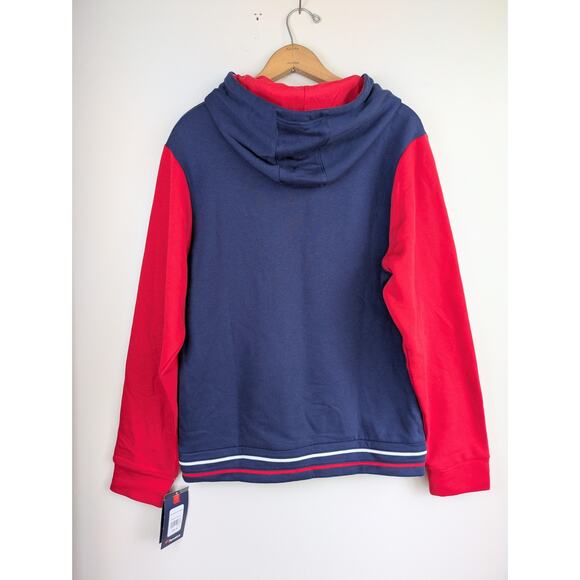 Fanatics Mens Cleveland Guardians Baseball Hoodie Medium Blue Last Whistle NEW - Picture 3 of 10